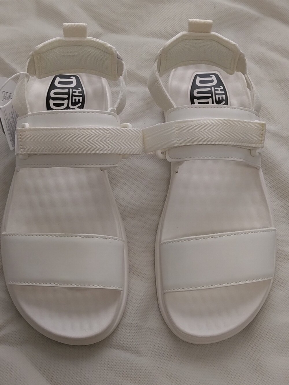 Hey Dude White Casual Sport Sandals